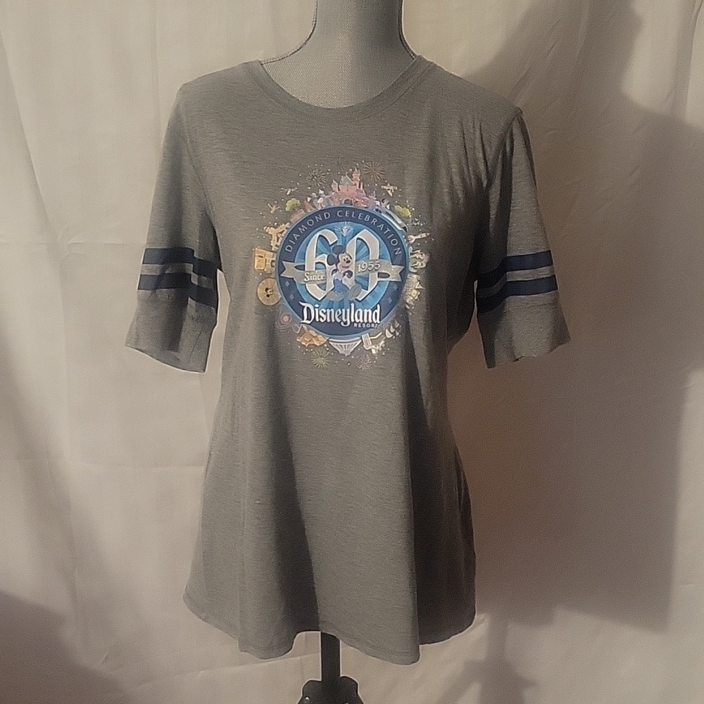 Disney Parks Diamond Celebration 60th  Short Sleeve T-Shirt, Size: XL